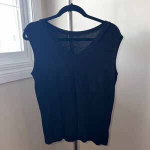 Classic Black Sleeveless Top